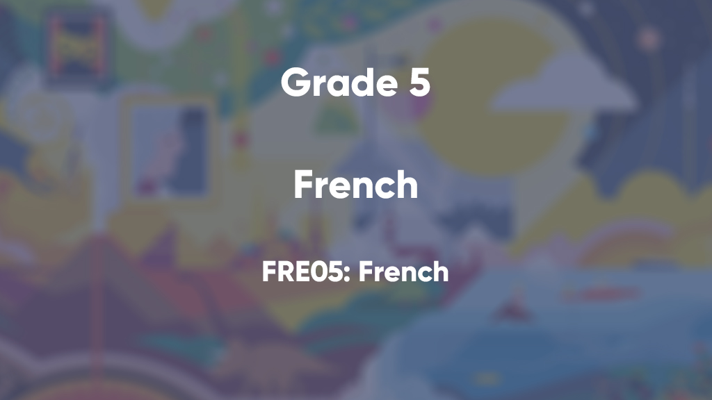 FRE05: French 