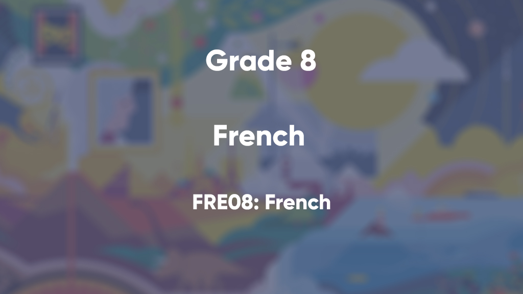 FRE08: French