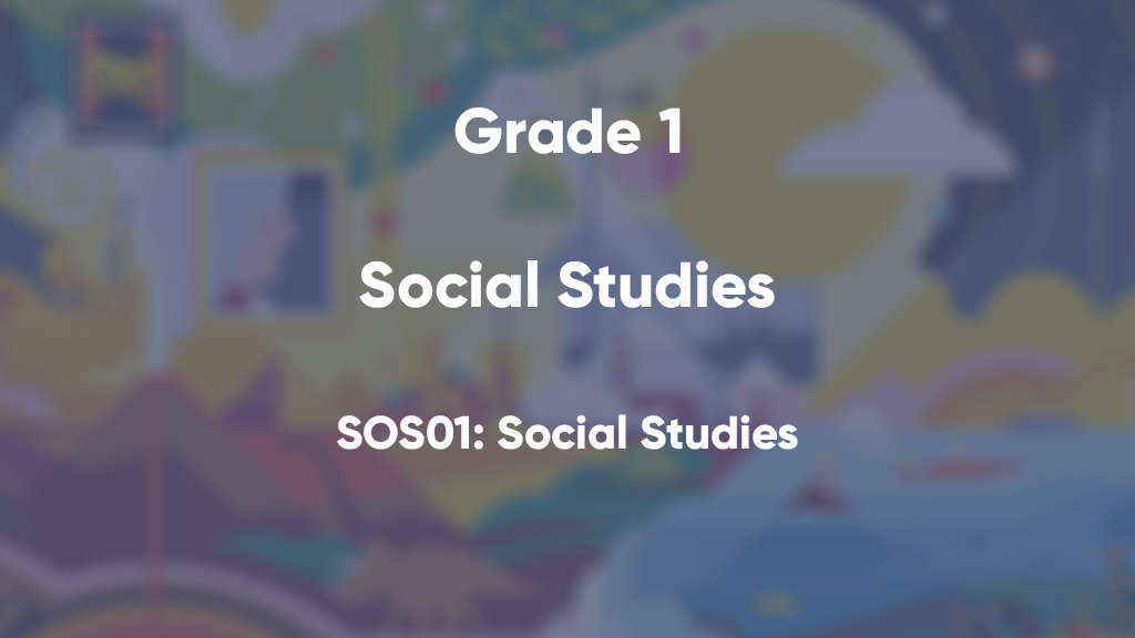 SOS01: Social Studies
