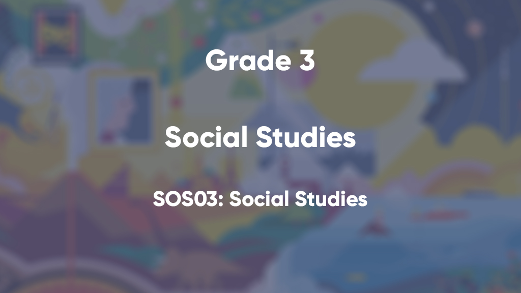 SOS03: Social Studies