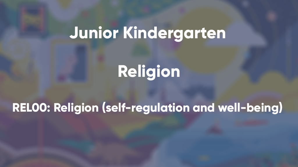 REL00: Religion (self-regulation and well-being)